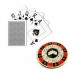 Set poker Copag Texas Hold'em, profesional, 1 pachet carti de joc 100% plastic, jeton metalic dealer